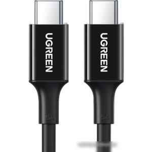 Кабель Ugreen US300 80371 USB Type-C - USB Type-C (1 м, черный) Кабель Ugreen US300 80371 USB Type-C - USB Type-C (1 м, черный)