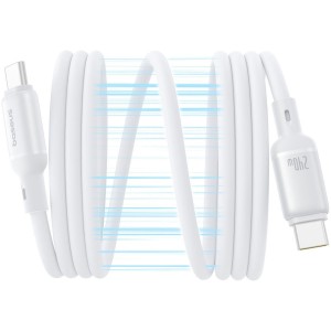 Кабель Baseus PicoGo USB Type-C - USB Type-C (1 м, белый)