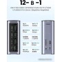 Док-станция Ugreen USB C Triple Display Docking Station 12-in-1 90325