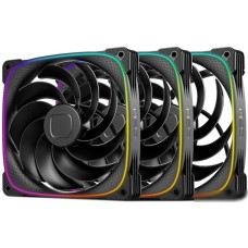 Комплект вентиляторов для корпуса Geometric Future Squama 2503R-14 Triple Pack (черный)