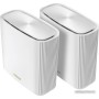Wi-Fi система ASUS ZenWiFi AX XT9 (2 шт., белый) Wi-Fi система ASUS ZenWiFi AX XT9 (2 шт., белый)