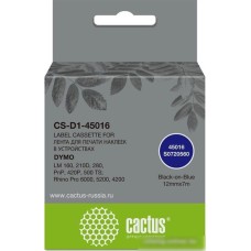 Картридж CACTUS CS-D1-45016 (аналог Dymo D1-45016)