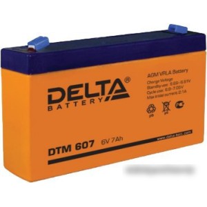 Аккумулятор для ИБП Delta DTM 607 (6В/7 А·ч)