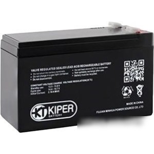 Аккумулятор для ИБП Kiper HR-1234W F2 (12В/9 А·ч) Аккумулятор для ИБП Kiper HR-1234W F2 (12В/9 А·ч)