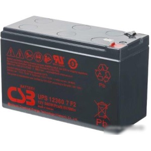 Аккумулятор для ИБП CSB UPS123607 F2 (12В/7.5 А·ч)