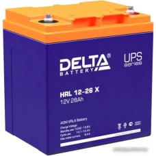 Аккумулятор для ИБП Delta HRL 12-26 X (12В/28 А·ч)