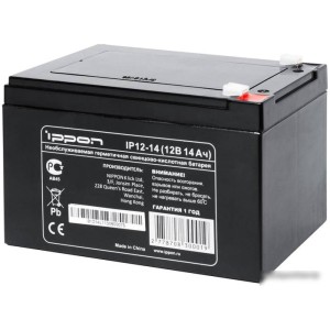 Аккумулятор для ИБП IPPON IP12-14 (12В/14 А·ч) Аккумулятор для ИБП IPPON IP12-14 (12В/14 А·ч)