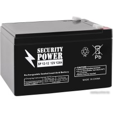 Аккумулятор для ИБП Security Power SP 12-12 F2 (12В/12 А·ч)