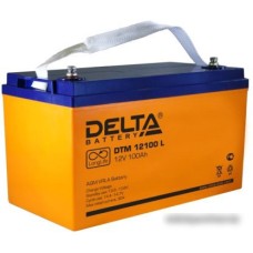 Аккумулятор для ИБП Delta DTM 12100 L (12В/100 А·ч)