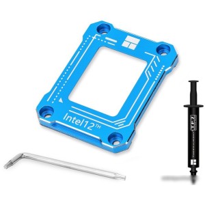 Рамка для укрепления гнезда Thermalright LGA1700-BCF Blue + термопаста TF7 2 г Рамка для укрепления гнезда Thermalright LGA1700-BCF Blue + термопаста TF7 2 г