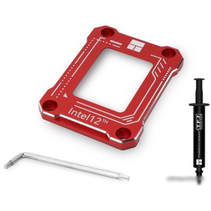Рамка для укрепления гнезда Thermalright LGA1700-BCF Red + термопаста TF7 2 г