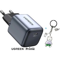 Сетевое зарядное Ugreen CD318 90664 + брендированный брелок Ugreen
