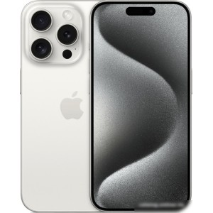 Смартфон Apple iPhone 15 Pro 128GB (белый титан)