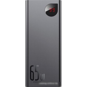 Портативное зарядное устройство Baseus Adaman Metal Digital Display PPIMDA-D01 20000mAh (черный)