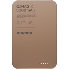 Внешний аккумулятор Momax Q.Mag X Magnetic IP116A 5000mAh (коричневый)