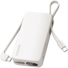Внешний аккумулятор Momax 1-Power Vital+ Built-In USB-C IP138 10000mAh (белый)