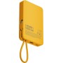 Внешний аккумулятор Momax 1-Power X Built-in USB-C IP152 10000mAh (желтый)