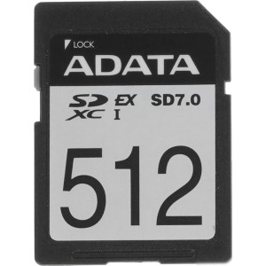 Карта памяти ADATA Premier Extreme SDXC SD 7.0 512GB ASD512GEX3L1-C