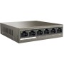 Неуправляемый коммутатор Tenda TEF1106P-4-63W