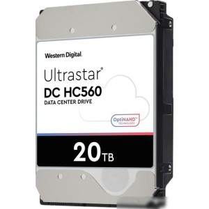 Жесткий диск WD Ultrastar DC HC560 20TB WUH722020BLE6L4