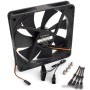 Вентилятор для корпуса Gembird S14025H-3P4M Вентилятор для корпуса Gembird S14025H-3P4M