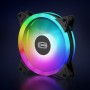 Комплект вентиляторов для корпуса PCCooler F3 T120 ARGB (черный, 3 шт.)