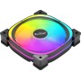 Комплект вентиляторов для корпуса PCCooler EF120 ARGB (черный, 3 шт.)