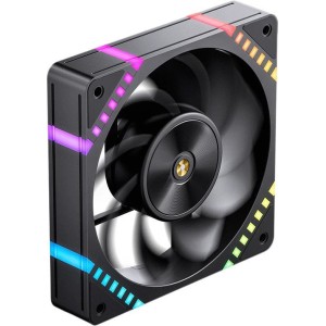 Вентилятор для корпуса Jonsbo HF2-120BR (черный) Вентилятор для корпуса Jonsbo HF2-120BR (черный)