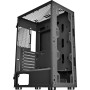 Корпус 1stPlayer GO6 GO6-BK-4FS7 (черный)