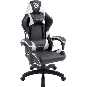 Игровое (геймерское) кресло Defender Companion (черный/белый)