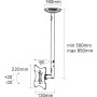 Кронштейн Arm Media LCD-1000 (черный)