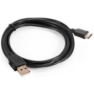 Кабель ExeGate EX-CC-USB2-AMCM-1.8 USB Type-A - USB Type-C (1.8 м, черный)