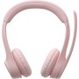 Офисная гарнитура Logitech Zone 300 (розовый)
