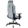 Игровое (геймерское) кресло Knight N1 Fabric Light-28 (серо-голубой)