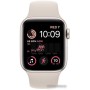 Умные часы Apple Watch SE 2 40 мм (алюминиевый корпус, звездный свет/звездный свет, спортивный силиконовый ремешок S/M)