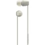 Наушники Sony WI-C100 (бежевый)