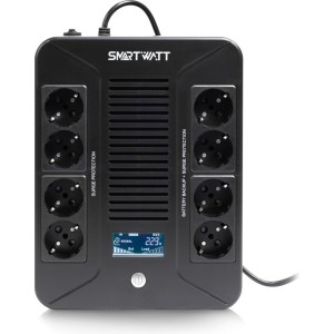 Источник бесперебойного питания SmartWatt UPS Safe Pro LCD 600