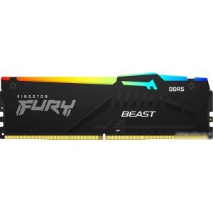 Оперативная память Kingston FURY Beast RGB 32ГБ DDR5 6400 МГц KF564C32BBEA-32 Оперативная память Kingston FURY Beast RGB 32ГБ DDR5 6400 МГц KF564C32BBEA-32