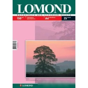 Фотобумага Lomond Глянцевая А4 150 г/кв.м. 25 листов (0102043)