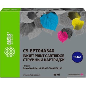 Картридж CACTUS CS-EPT04A340 (аналог Epson EPT04A340)