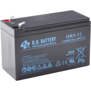 Аккумулятор для ИБП B.B. Battery HR9-12 (12В/8 А·ч) Аккумулятор для ИБП B.B. Battery HR9-12 (12В/8 А·ч)