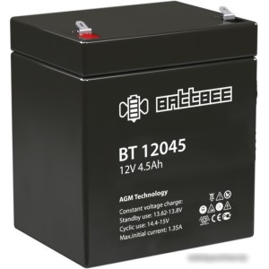 Аккумулятор для ИБП BattBee BT 12045 (12В/4.5Ач) Аккумулятор для ИБП BattBee BT 12045 (12В/4.5Ач)