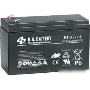 Аккумулятор для ИБП B.B. Battery BPS7-12 (12В/7 А·ч) Аккумулятор для ИБП B.B. Battery BPS7-12 (12В/7 А·ч)