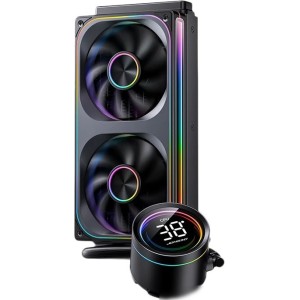 Система жидкостного охлаждения для процессора Jonsbo TH-240 (черный) Система жидкостного охлаждения для процессора Jonsbo TH-240 (черный)