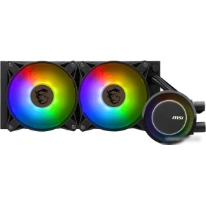 Жидкостное охлаждение для процессора MSI MAG CoreLiquid E240 (черный) Жидкостное охлаждение для процессора MSI MAG CoreLiquid E240 (черный)