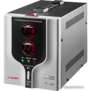 Стабилизатор напряжения Зубр 59375-2 Стабилизатор напряжения Зубр 59375-2