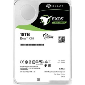 Жесткий диск Seagate Exos X18 18TB ST18000NM004J Жесткий диск Seagate Exos X18 18TB ST18000NM004J
