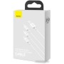 Кабель Baseus Superior Series Fast Charging USB Type-A - USB Type-C/microUSB/Lightning (1 м, белый) Кабель Baseus Superior Series Fast Charging USB Type-A - USB Type-C/microUSB/Lightning (1 м, белый)
