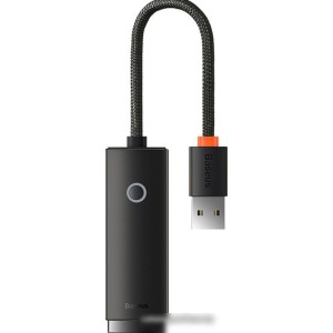 USB-хаб Baseus Lite Series 4-Port USB-A WKQX030001 (0.25 м, черный) USB-хаб Baseus Lite Series 4-Port USB-A WKQX030001 (0.25 м, черный)