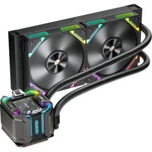 Система жидкостного охлаждения для процессора 1stPlayer X-240 (черный) Система жидкостного охлаждения для процессора 1stPlayer X-240 (черный)